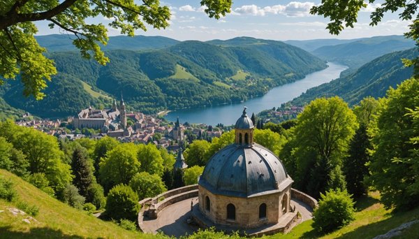 Sanctuaire du mont sainte-odile : entre nature et spiritualité