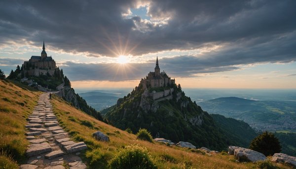 Mont sainte-odile : découvrir la fusion de nature et spiritualité